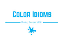 Photo of Color Idioms