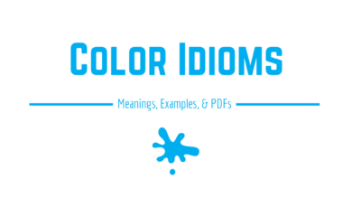 Photo of Color Idioms