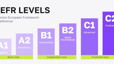 Photo of سطحهای زبان انگلیسی به ترتیب استاندارد